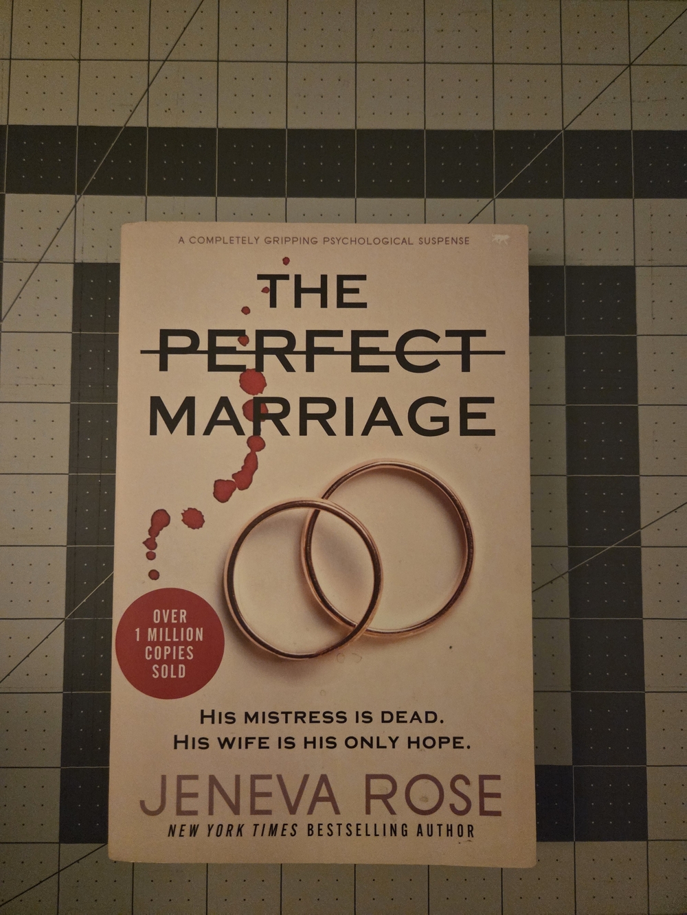 The Perfect Marriage by Jeneva Rose - Cream Cover with Red Accents